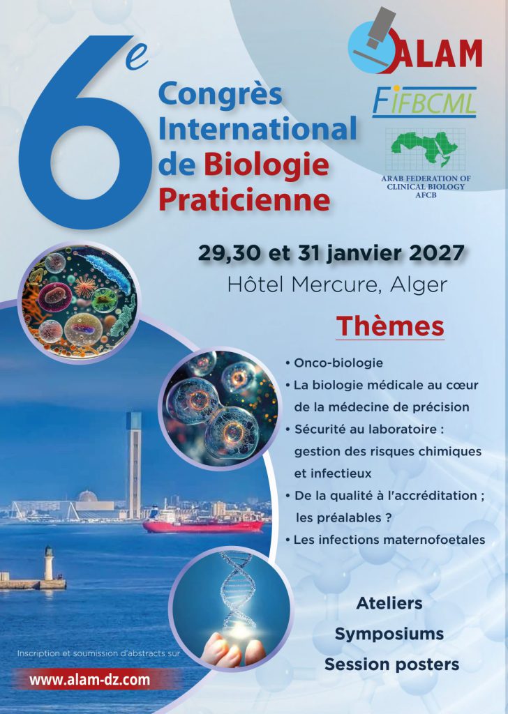 Affiche — 6e Congrès International de Biologie Praticienne