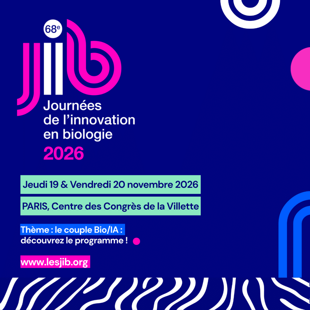 Affiche — JIB 2026 — Journées de l'Innovation en Biologie